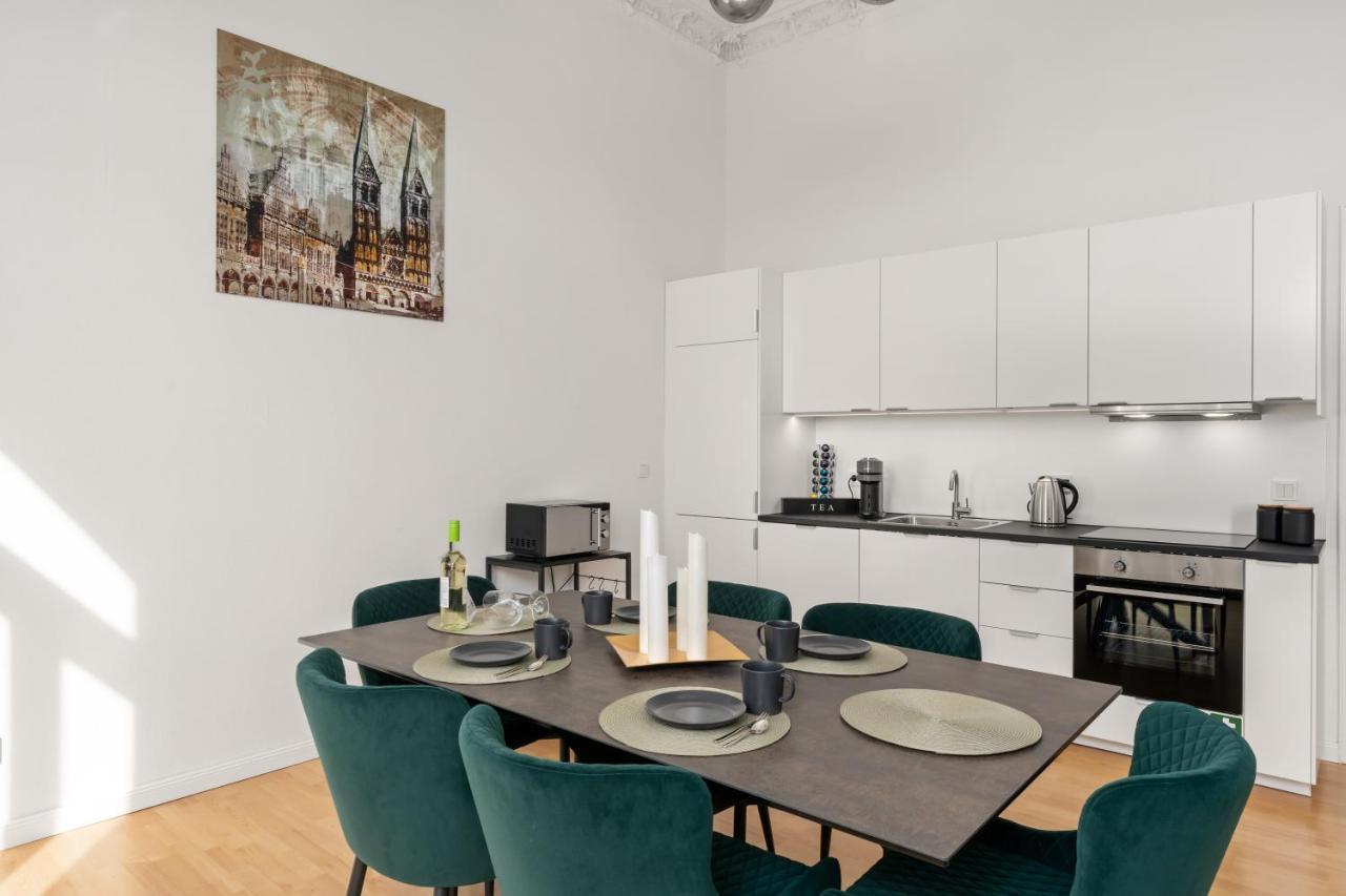 Homey Apartments - Riverside - Mit Weserblick Und Parkplatz เบรเมน ภายนอก รูปภาพ